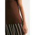 CAMISETA MM FEM MARROM ESCURO