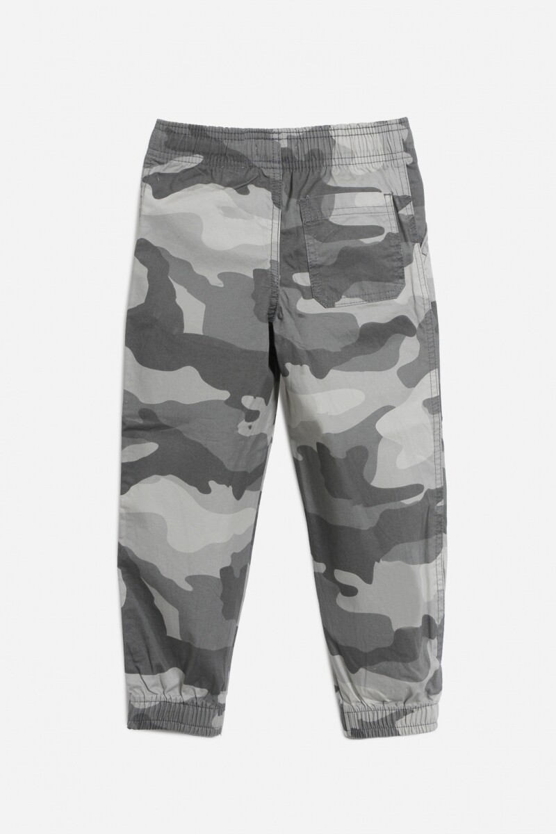 Jogger con elástico VERDE MILITAR