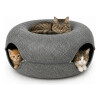 Cama Túnel Dona Grande Para Gatos Y Perros 2 En 1 Cama Túnel Dona Grande Para Gatos Y Perros 2 En 1