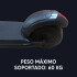 Monopatín Eléctrico Rp500 Foot 6.5" MONOPATIN LEDSTAR FOOT 6.5 NEGRO