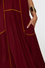VESTIDO LARGO Rojo
