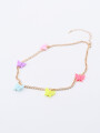 COLLAR MARIPOSAS DORADO