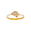 Anillo-Oro bajo-Piedras Zirconias-AN8031 conpiedra
