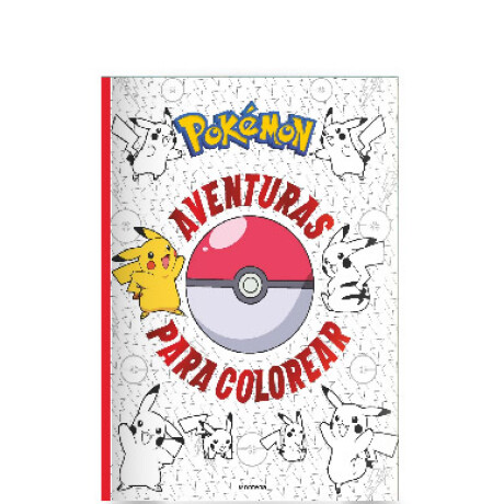 Libro de Aventuras para Colorear Pokémon 001