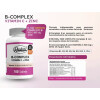 B-Complex + Vitamina C + Zinc | 60 Cápsulas - Qualivits B-Complex + Vitamina C + Zinc | 60 Cápsulas - Qualivits