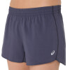 Short Running Silver 4In Mujer Indigo Fog
