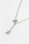 Collar mystic plateado