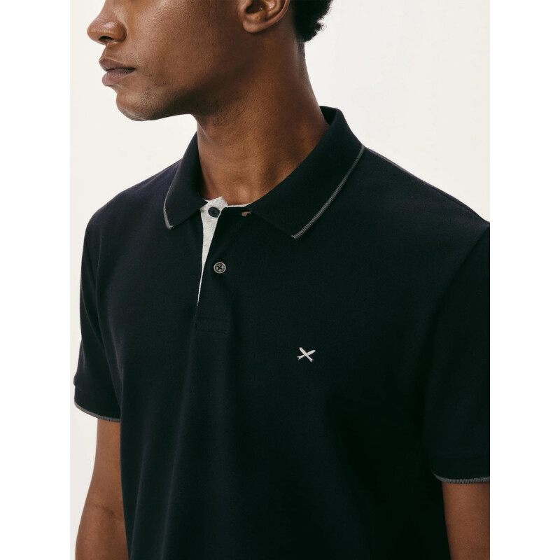CAMISA POLO MM MASC AZUL ESCURO
