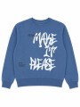BUZO VOLTON FADE AZUL.