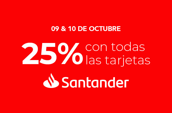 25% Santander - Octubre 26
