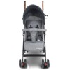 Coche de bebé Plegable Bebesit Clap Hasta 15Kg Gris