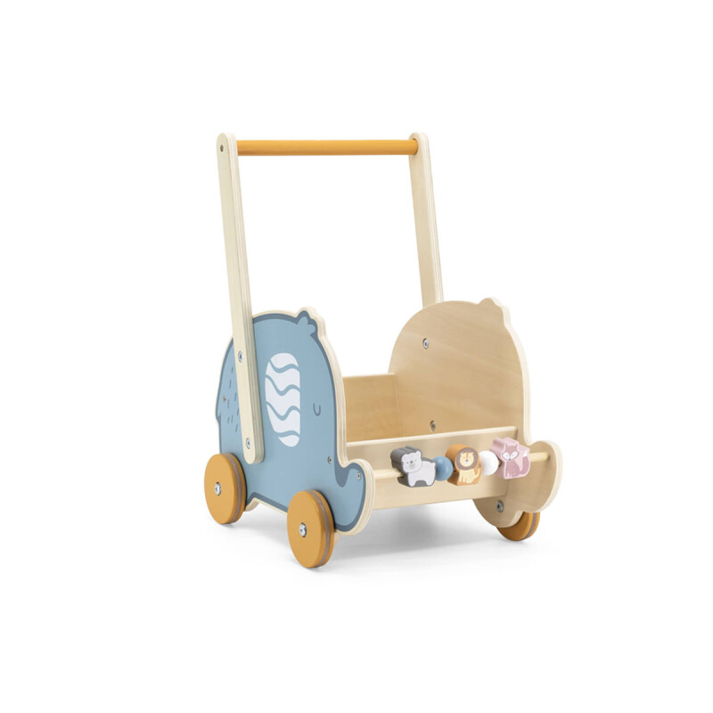 Caminador Madera Carrito Elefante Bebe Polar B Caminador Madera Carrito Elefante Bebe Polar B