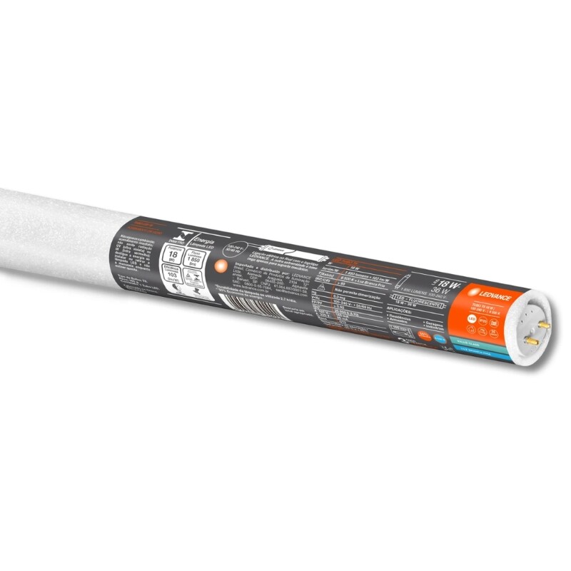 TUBO LED LEDVANCE OSRAM T8 G13 G7 18W 120CM Tubo LED T8 18W LEDVANCE OSRAM G7 Luz Neutro