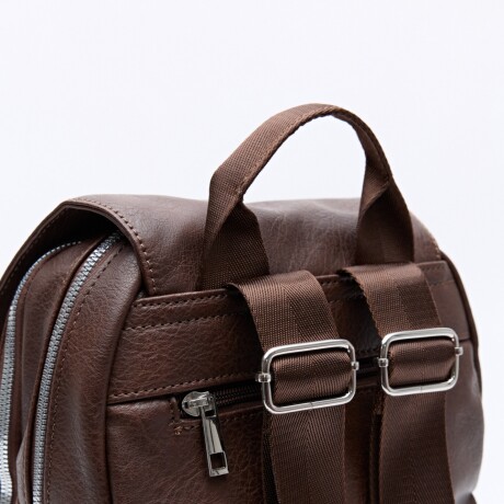 MOCHILA TULIPA Chocolate