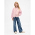 WOOL BOMBER PURE PINK