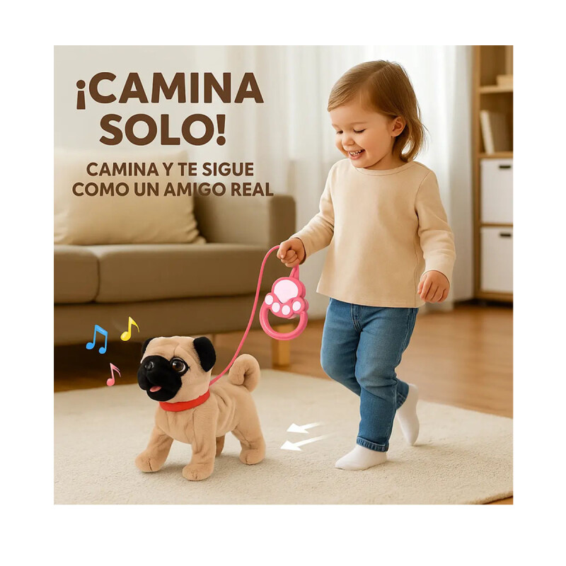Perro peluche interactivo Pug Perro peluche interactivo Pug