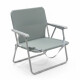 Silla Playa Plegable Portátil Con Correa Reforzada GRIS CLARO