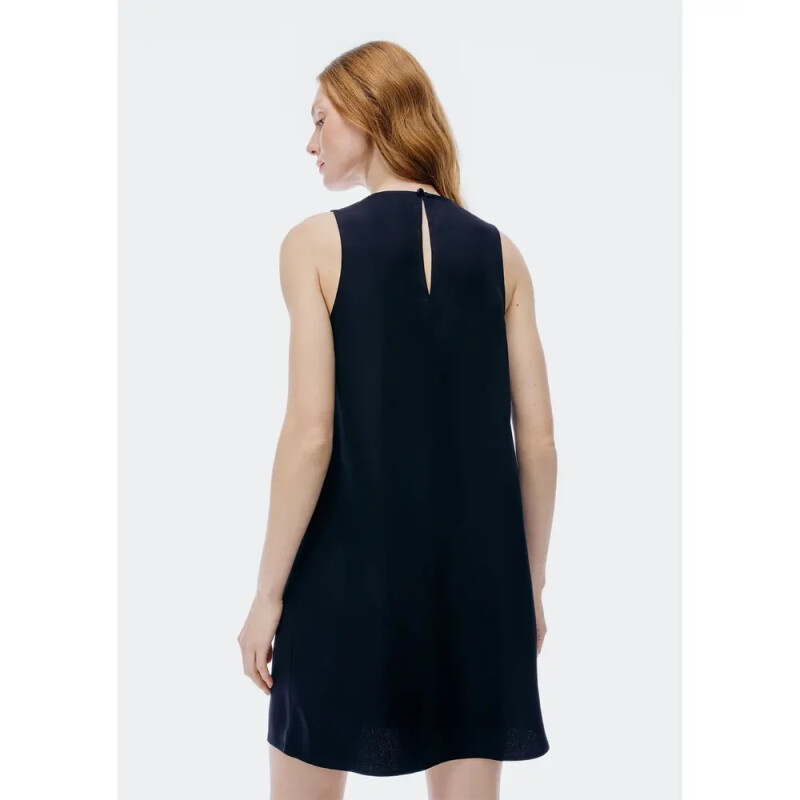 VESTIDO CURTO FEM PRETO ESCURO