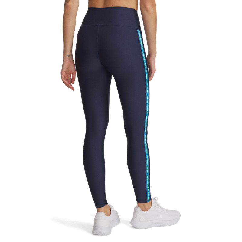 UA Tech WM Tape Legging-BLU BLU-403