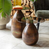 MESA AUXILIAR SELENE COBRE - SET x 2