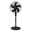 Ventilador de Pie Punktal con 5 Aspas 40cm Negro Ventilador de Pie Punktal con 5 Aspas 40cm Negro