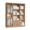 Ropero Placard Bravo New 4 Puertas 3 Cajones Angelin/Blanco Ropero Placard Bravo New 4 Puertas 3 Cajones Angelin/Blanco