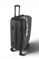 Set de 3 valijas ABS (fibra) de 20", 24" y 28" Negro