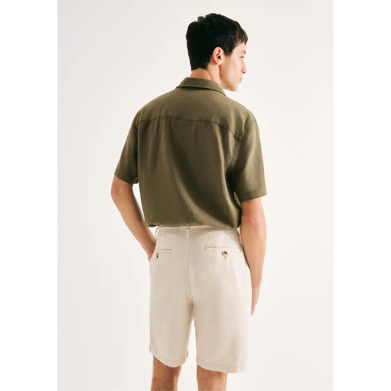 BERMUDA MASC OFF WHITE
