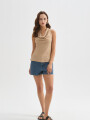 Musculosa Zaru Beige