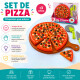 Pizza Juguete Infantil Cortar Cocina Alimentos Recreativo Pizza Juguete Infantil Cortar Cocina Alimentos Recreativo