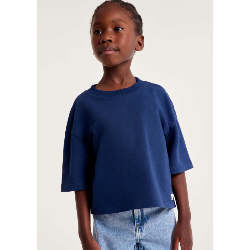 BLUSA MM FEM AZUL MARINHO