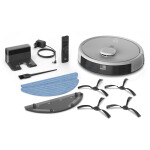 Aspiradora Robot 4 en 1 Wi-Fi Laser Blanco