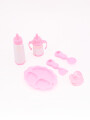SET COMIDA BEBOTE ROSADO