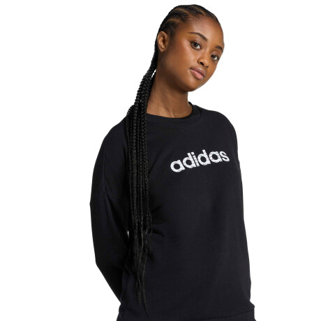 Buzo de Hombre Adidas Sweat Lin Negro