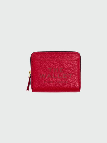 MARC JACOBS - THE MINI COMPACT WALLET Rojo