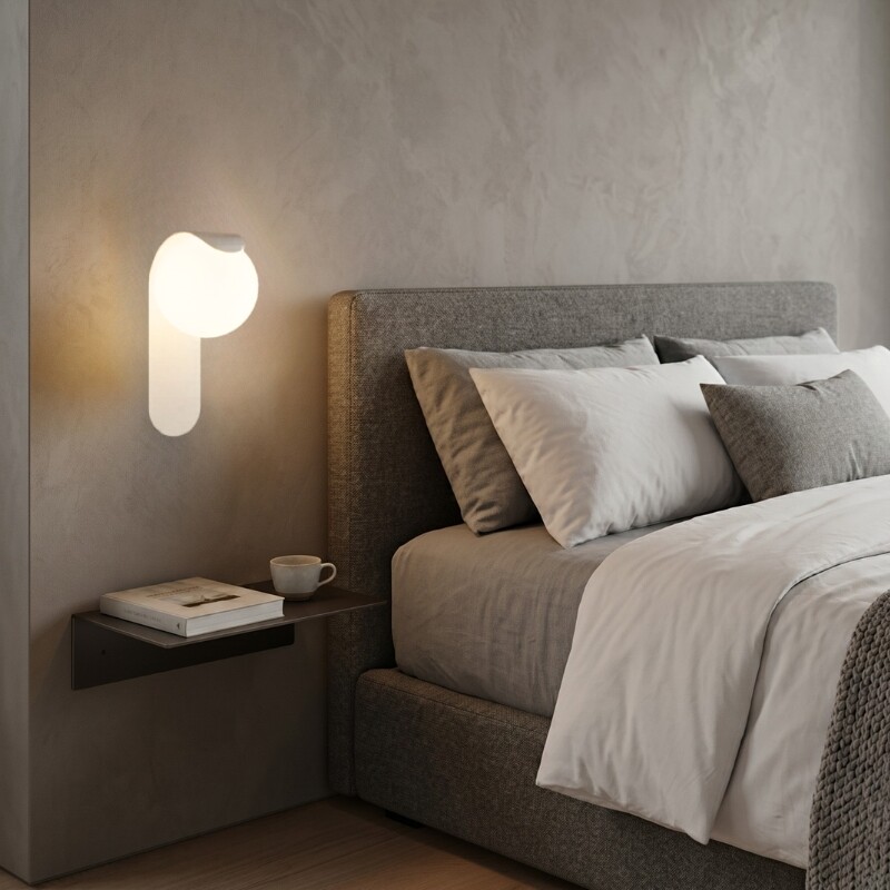 ARTEFACTO DECORATIVO DE PARED CRUX Luminaria De Pared Crux Blanco