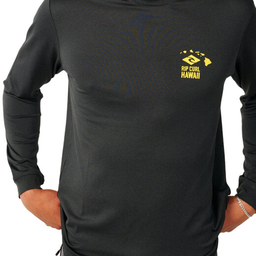 Lycra Rip Curl Hawaii Desto Upf - Negro Lycra Rip Curl Hawaii Desto Upf - Negro