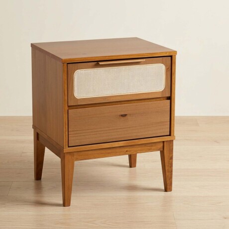 MESA DE LUZ MADERA MARRON PRAGA