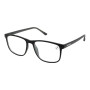 Lentes de vista Colecao P1 Rectangular Negro/Mate