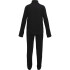 UA Knit Track Suit-PPL BLK-002