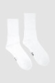 Medias deportivas lisas con felpa interior Blanco