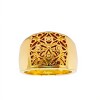 Anillo Labrado-Oro 18k-Sin Piedra-AN9527 sinpiedra