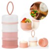 Dispensador complemento dosificador BUBA pastel rosa