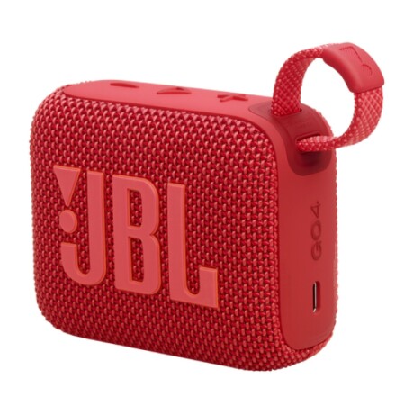 Parlante Bluetooth Portátil JBL Go 4 Resistente al Agua IP67 con Auracast Rojo