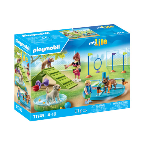 Parque de Entrenamiento Perros Playmobil 61 Piezas U