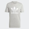 Remera Adidas Trefoil Gris