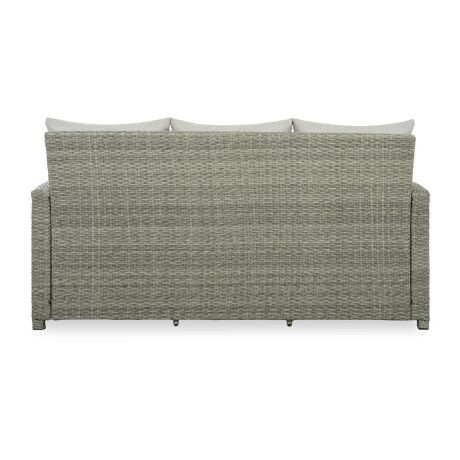 SET DE COMEDOR RATTAN-SINTETICO NATURAL-BEIGE MALIBU