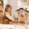 Casa de muñecas de madera completa TOOKY TOYS Casa de muñecas de madera completa TOOKY TOYS