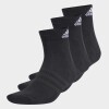 Medias Adidas Cushioned Sportswear 3 Pares Negro