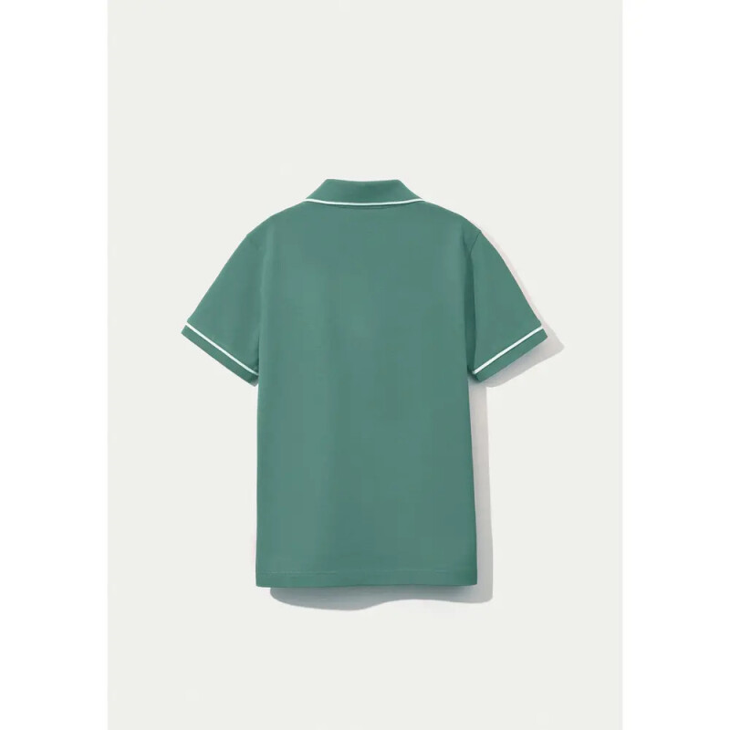 CAMISA POLO MM MASC VERDE MEDIO